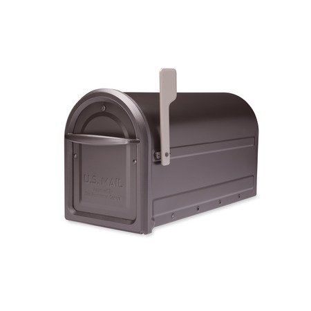 ARCHITECTURAL MAILBOXES Mapleton Post Mount Mailbox Rubbed Bronze 7900-2RZ-CG-10